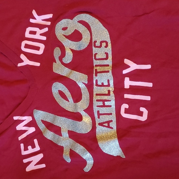 Aeropostale Women's Vintage New York City Aero Athletics shirt - Picture 3 of 4